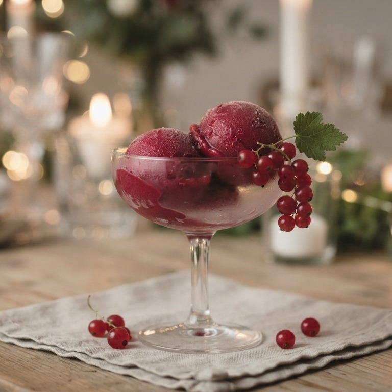 Aalbessensorbet recept