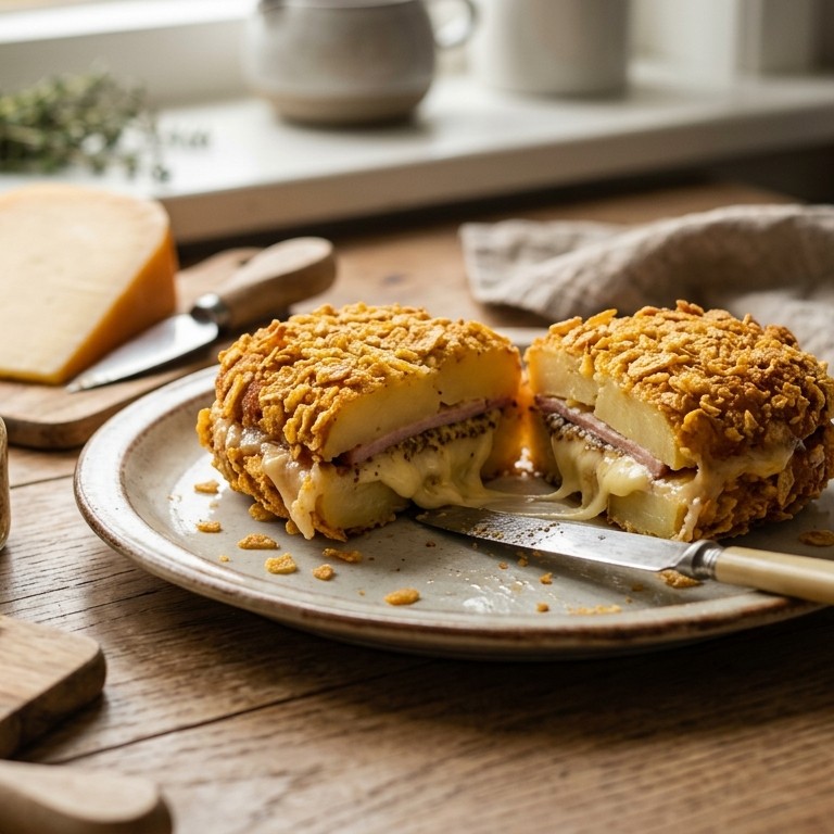 Aardappel cordon bleu recept