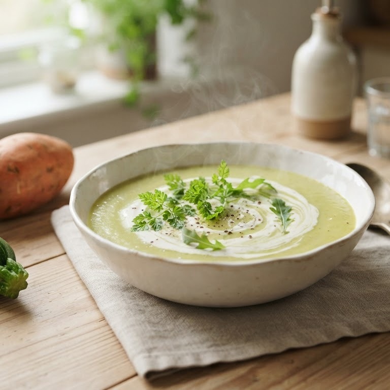 Aardappel-courgettesoep recept