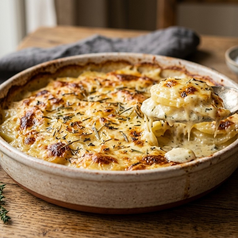 Aardappel gratin recept
