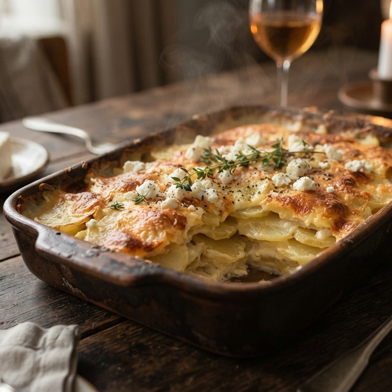 Aardappel gratin recept