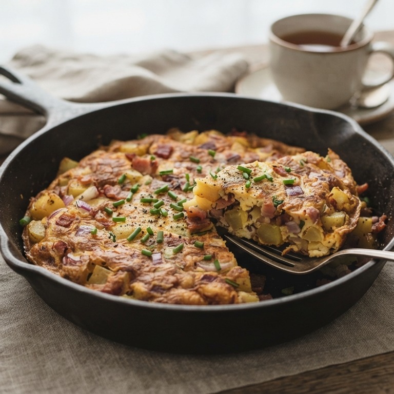 Aardappel omelet recept