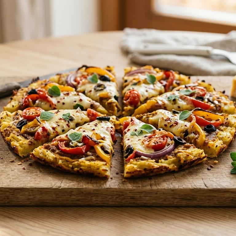 Aardappel pizza recept