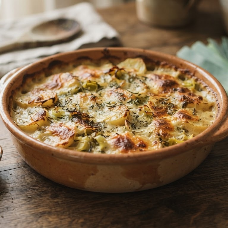Aardappel-preischotel met provencaalse kruiden recept