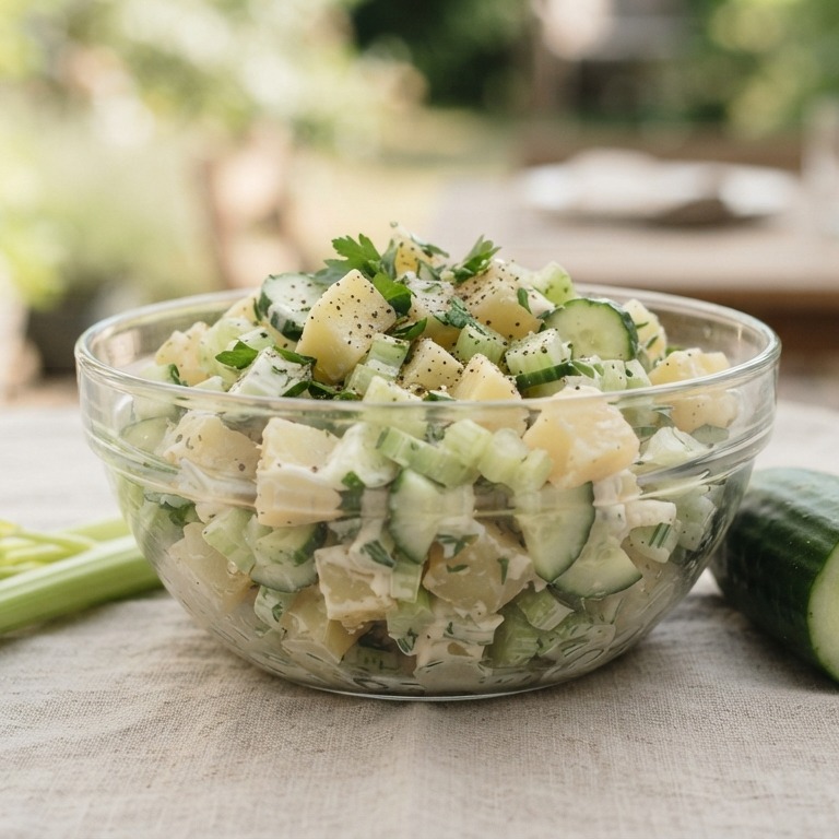 Aardappel-selderijsalade recept