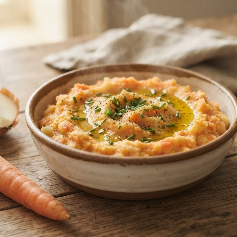 Aardappel-wortelpuree recept