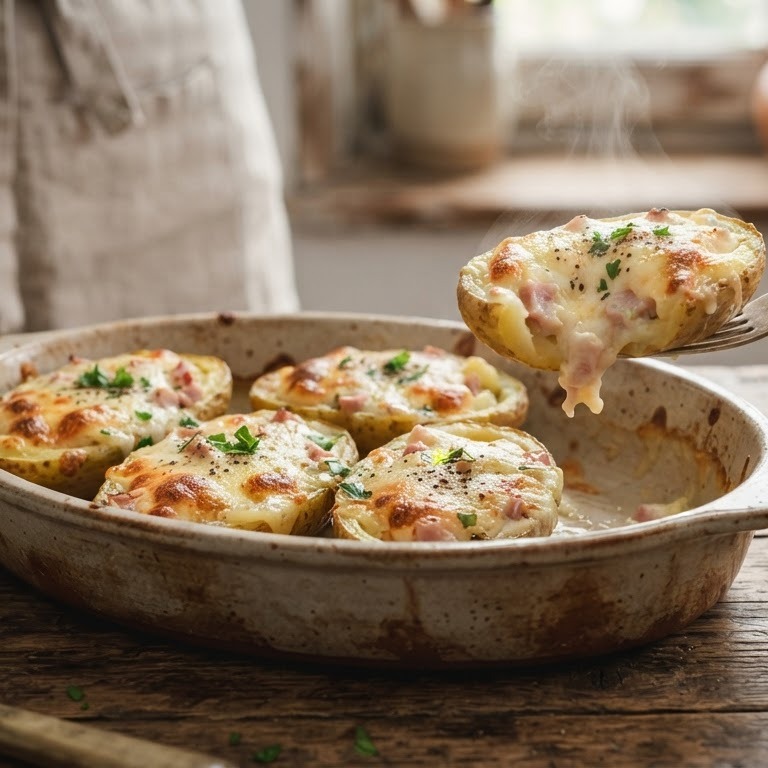 Aardappelbootjes recept