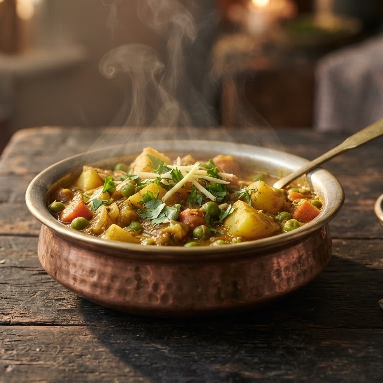 Aardappelcurry recept