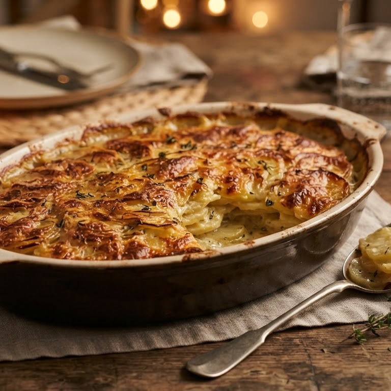Aardappelgratin recept
