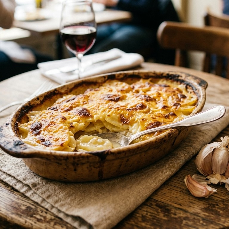 Aardappelgratin  (de echte) recept
