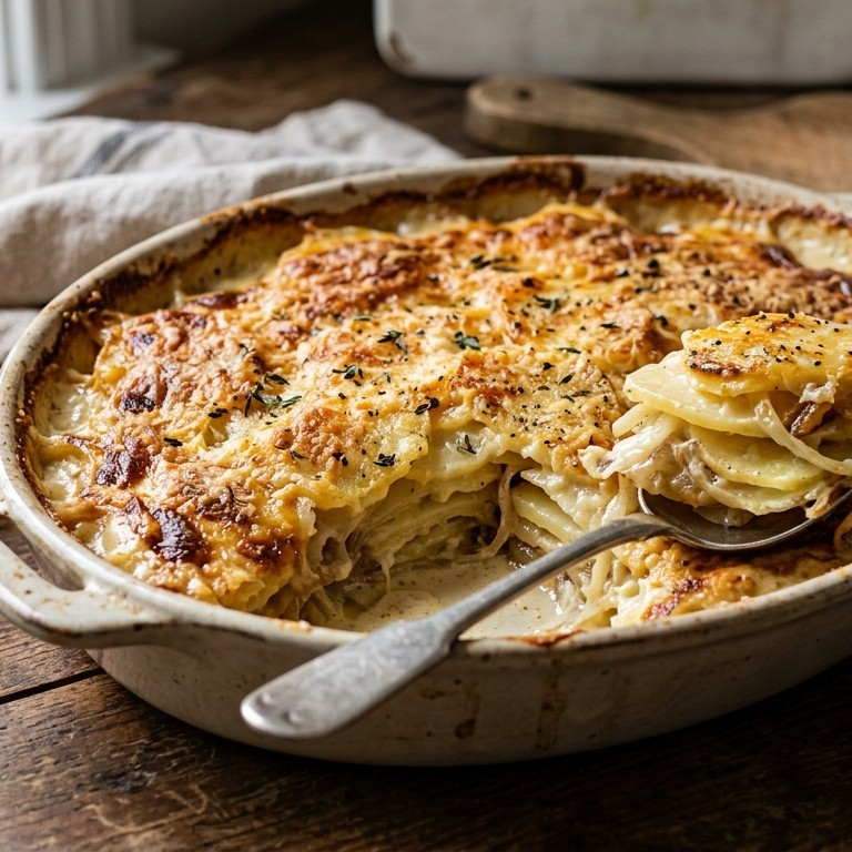 Aardappelgratin recept