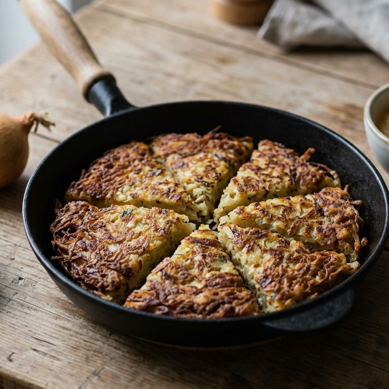 Aardappelpannenkoek recept