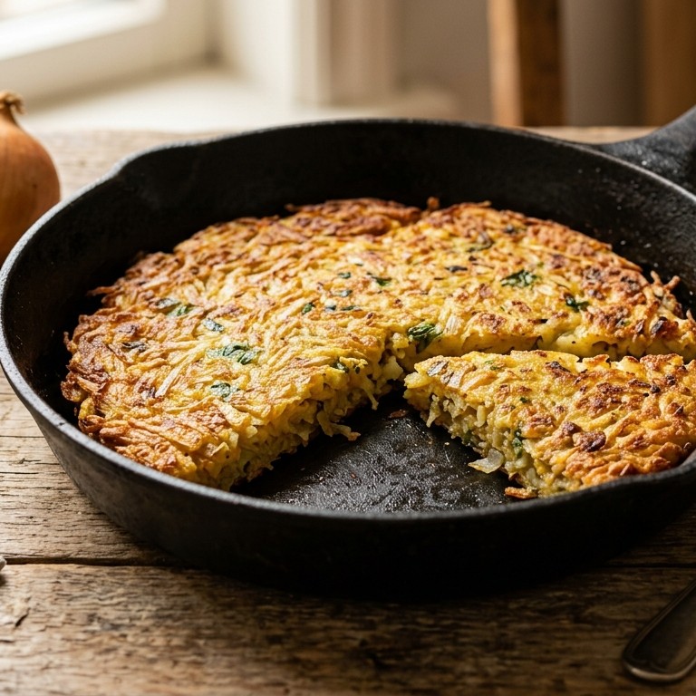 Aardappelpannenkoek recept