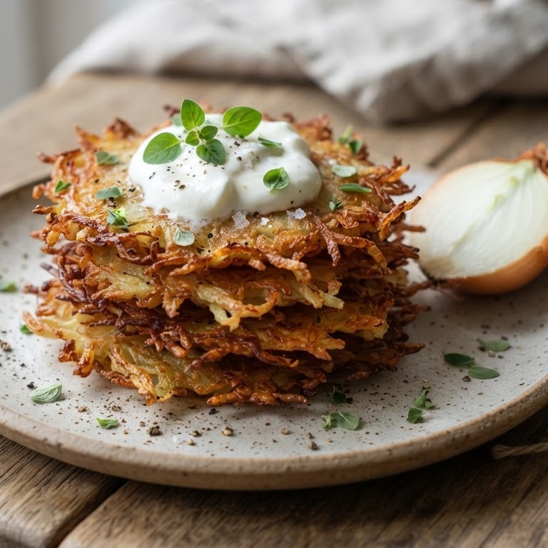 Aardappelpannenkoeken (placki ziemniaczane) recept