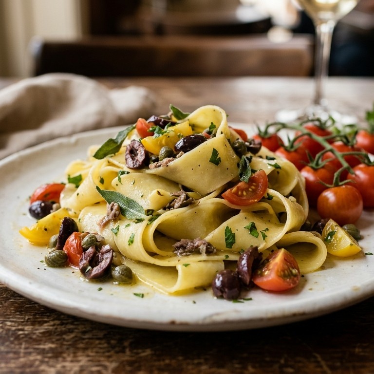 Aardappelpapardella's recept