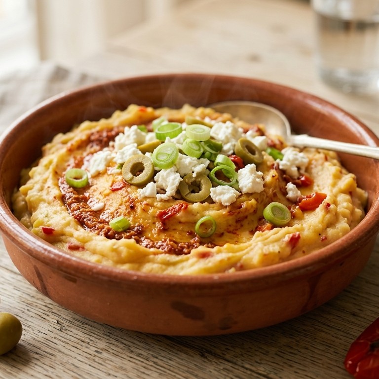 Aardappelpuree op z'n mediterraans recept
