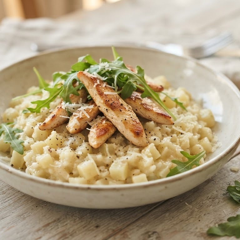 Aardappelrisotto recept