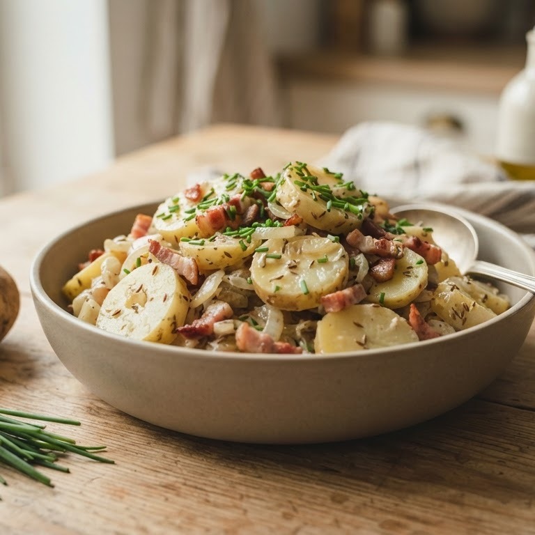 Aardappelsalade met komijn recept