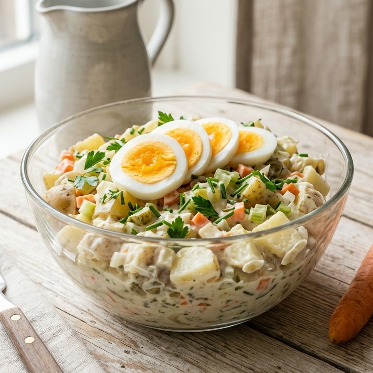 Aardappelsalade simpel recept
