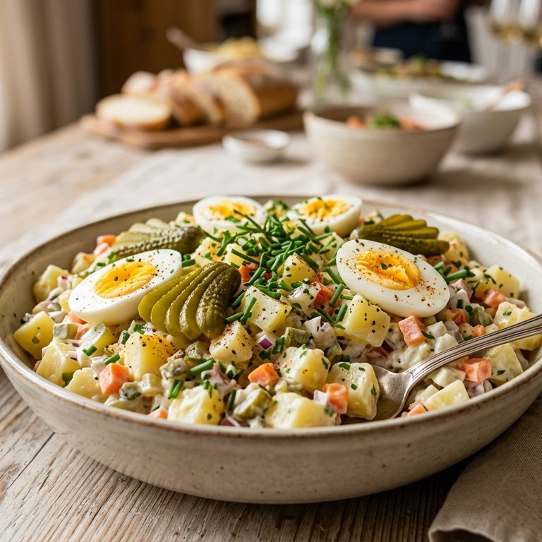 Aardappelsalade voor buffet recept