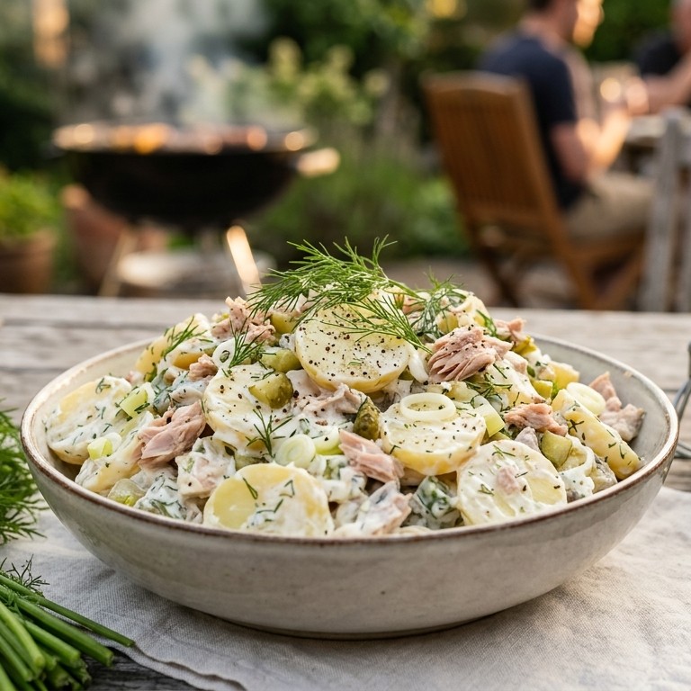 Aardappelsalade voor de BBQ recept