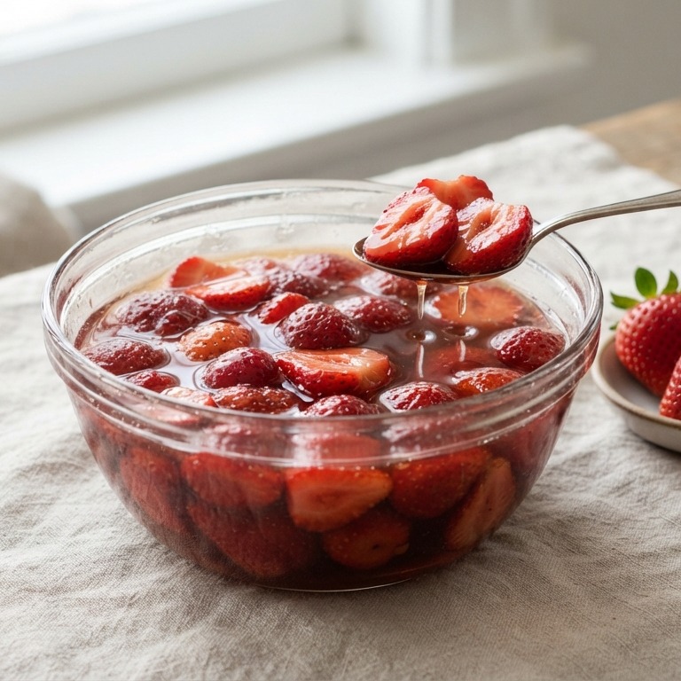 Aardbeien anders recept