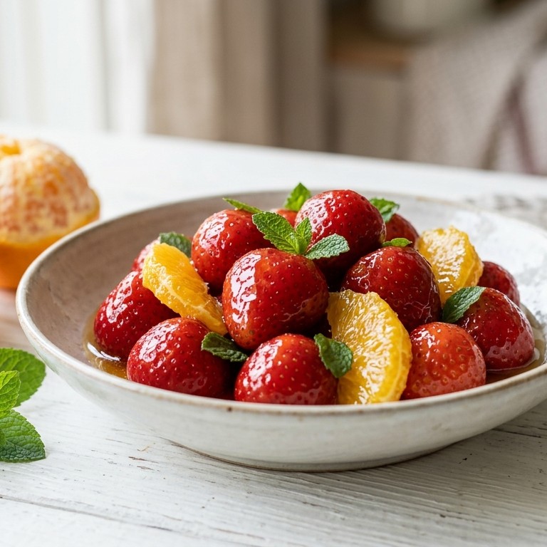 Aardbeien met honing recept