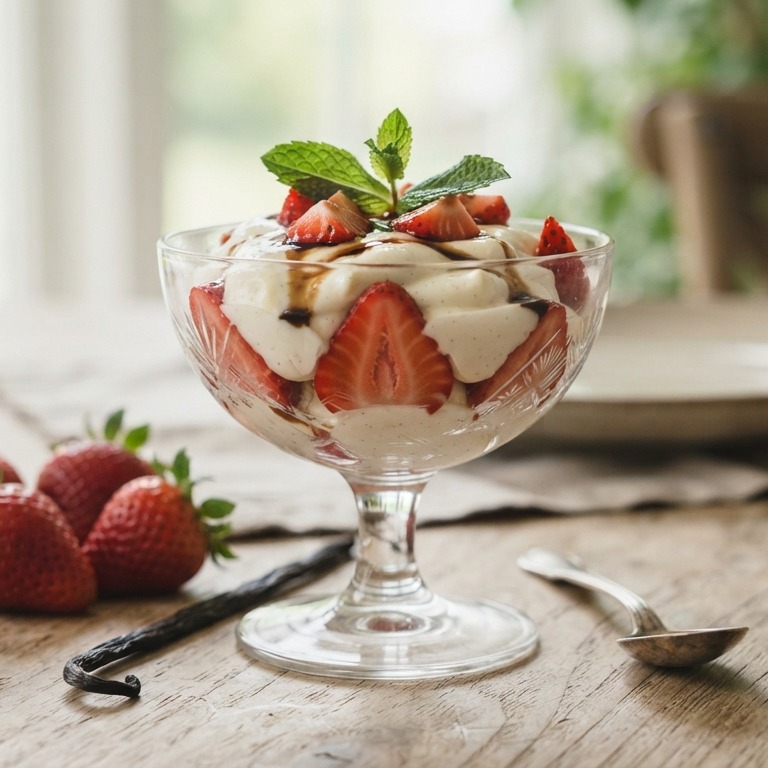 Aardbeien met mascarpone recept