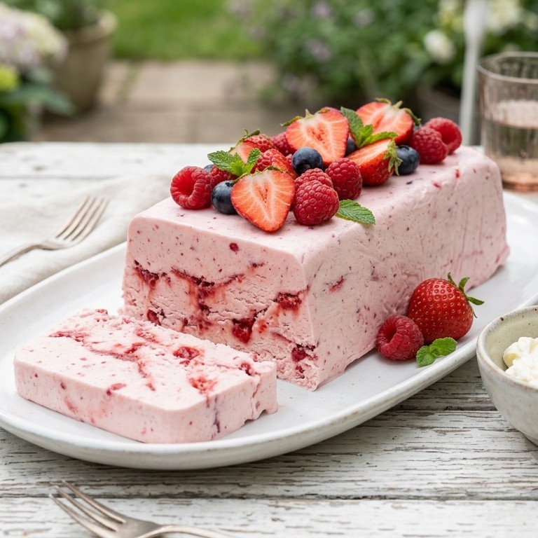 Aardbeien-Semifredo recept