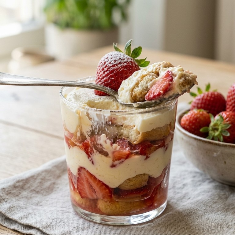 Aardbeiendessert recept