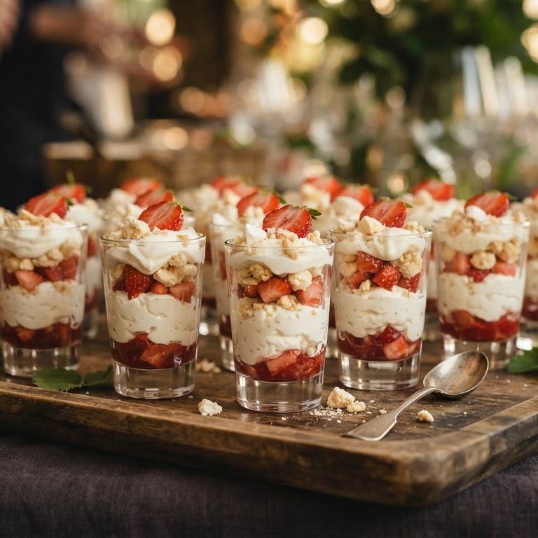 Aardbeienflip voor buffet recept