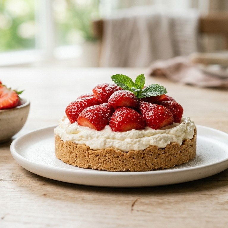 Aardbeiengebakje recept