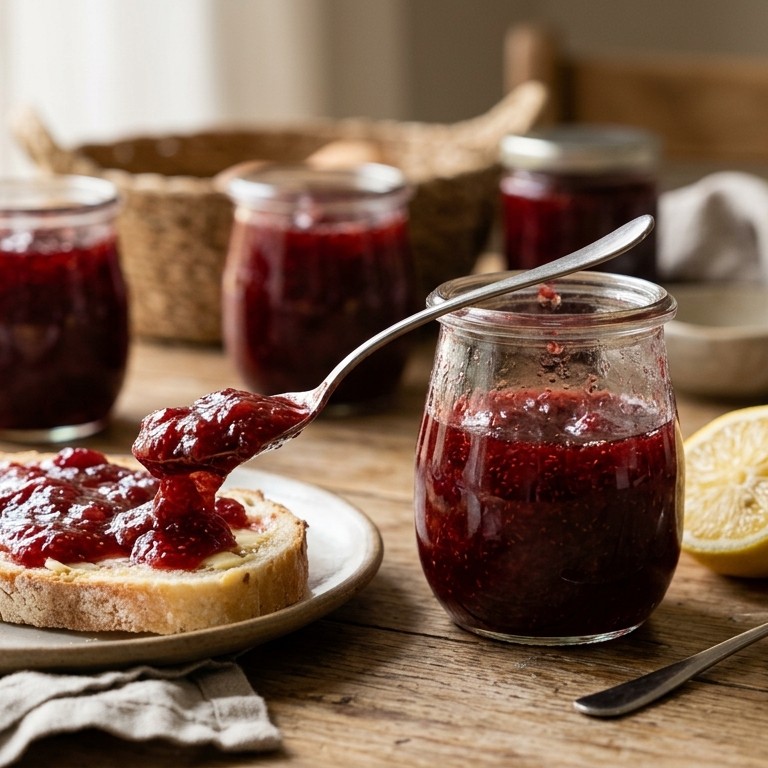 Aardbeienjam variatie recept