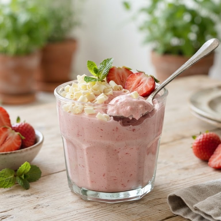 Aardbeienkwarkpuree recept