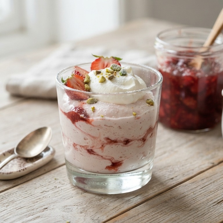 Aardbeienroomkwark recept
