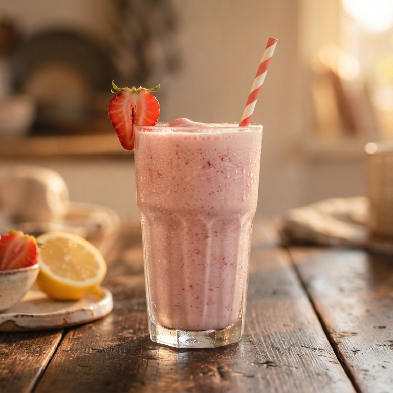 Aardbeienshake recept