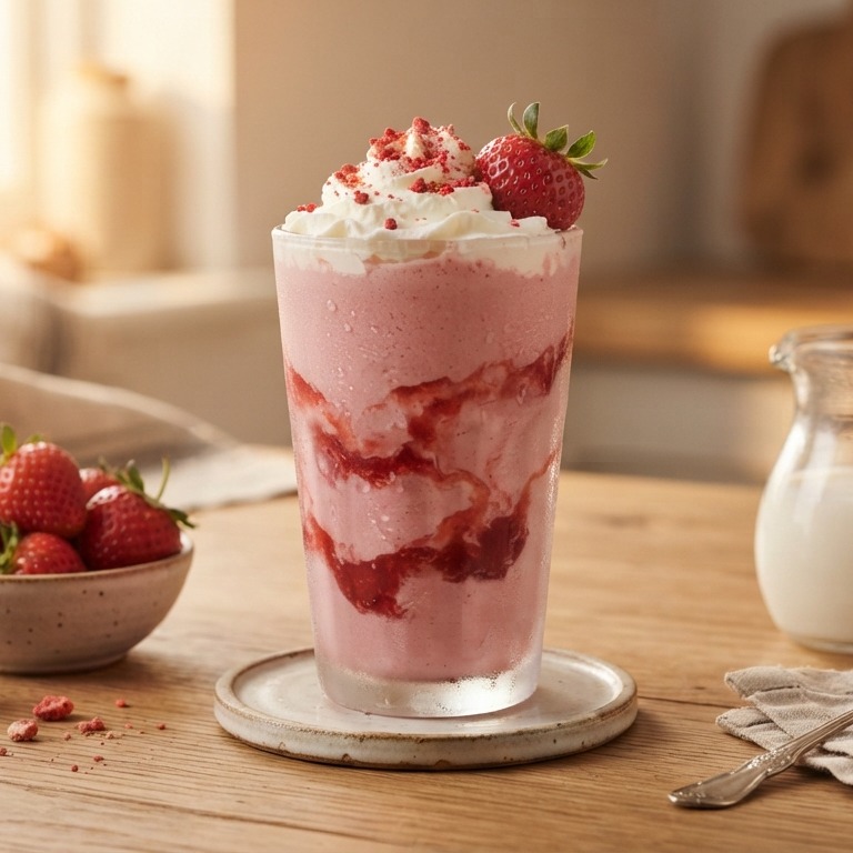 Aardbeienshake recept