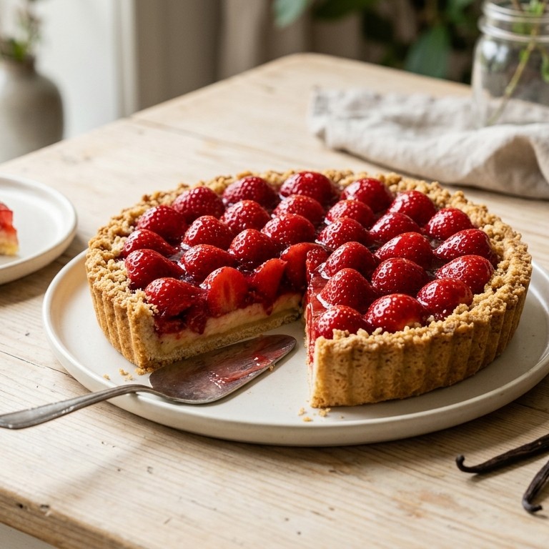 Aardbeientaart recept