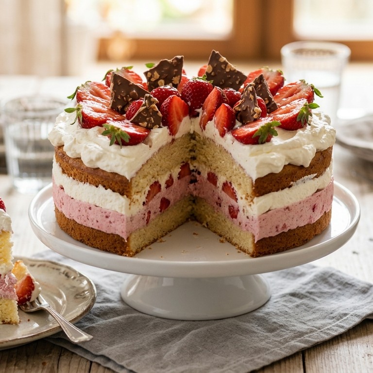 Aardbeientaart recept