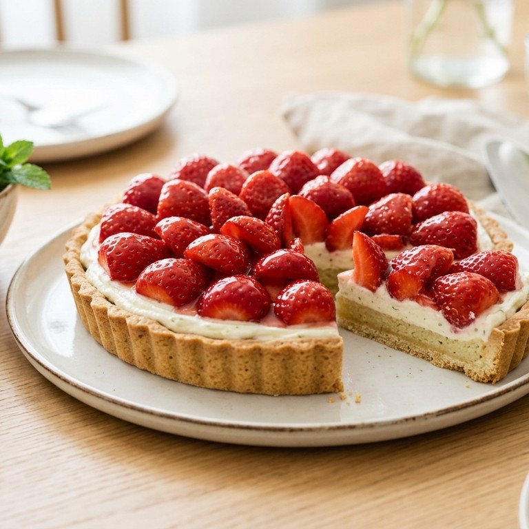 Aardbeientaartje recept