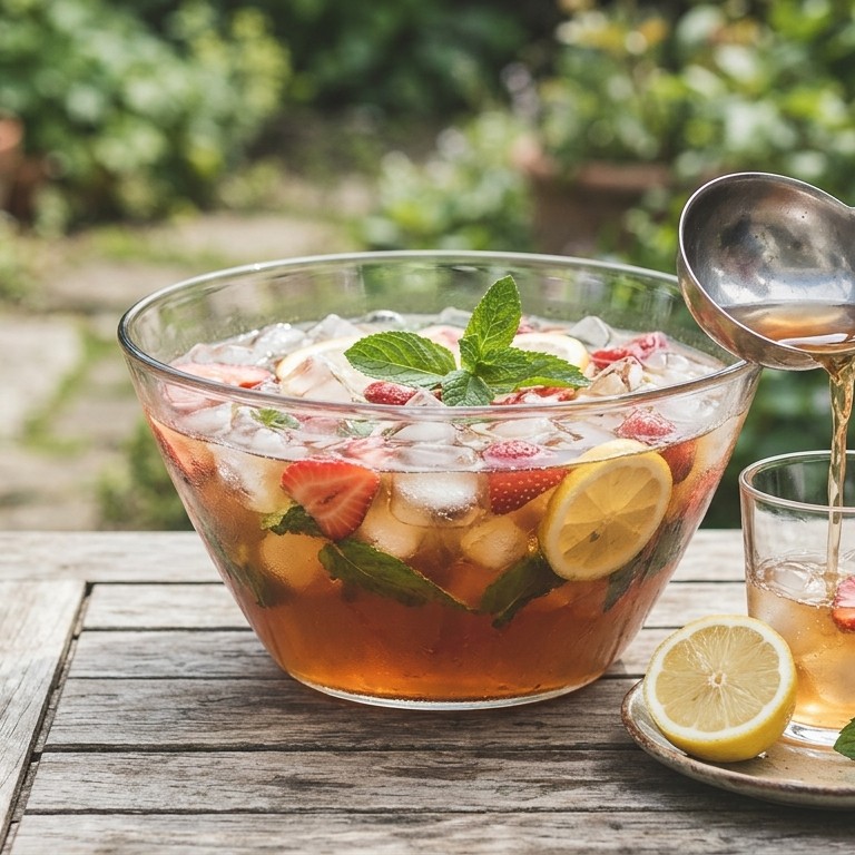 Aardbeienthee bowl recept
