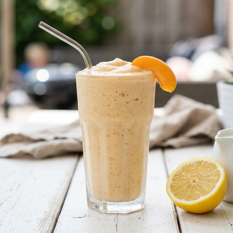 Abrikoos milkshake recept