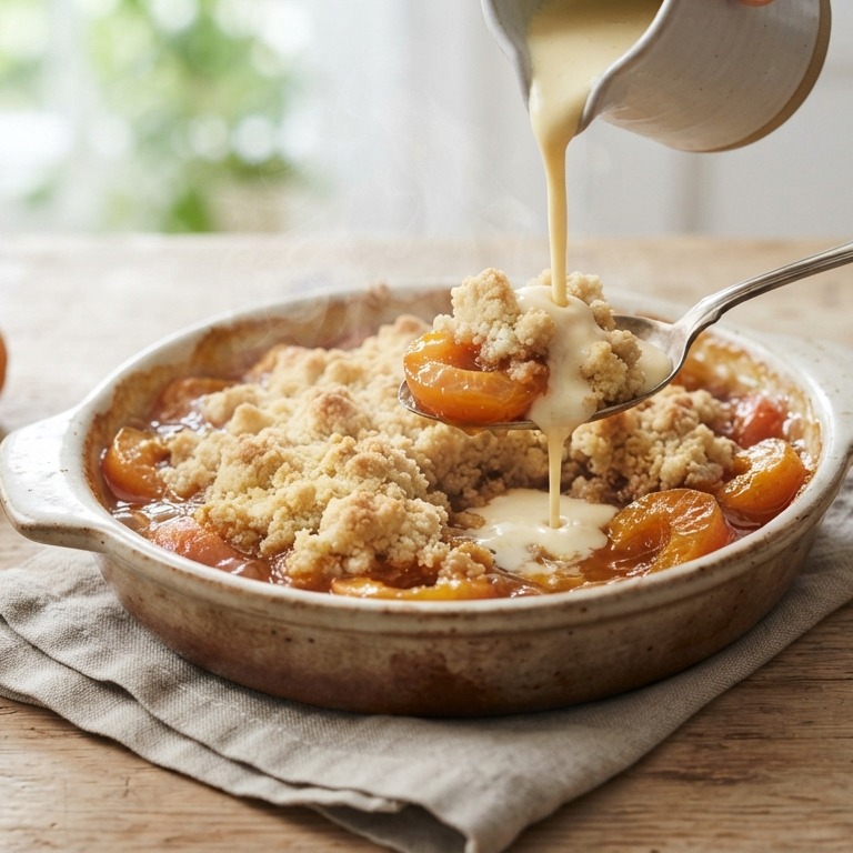 Abrikozencrumble recept