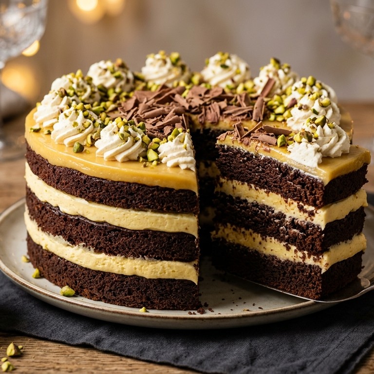 Advocaat-chocoladetaart recept