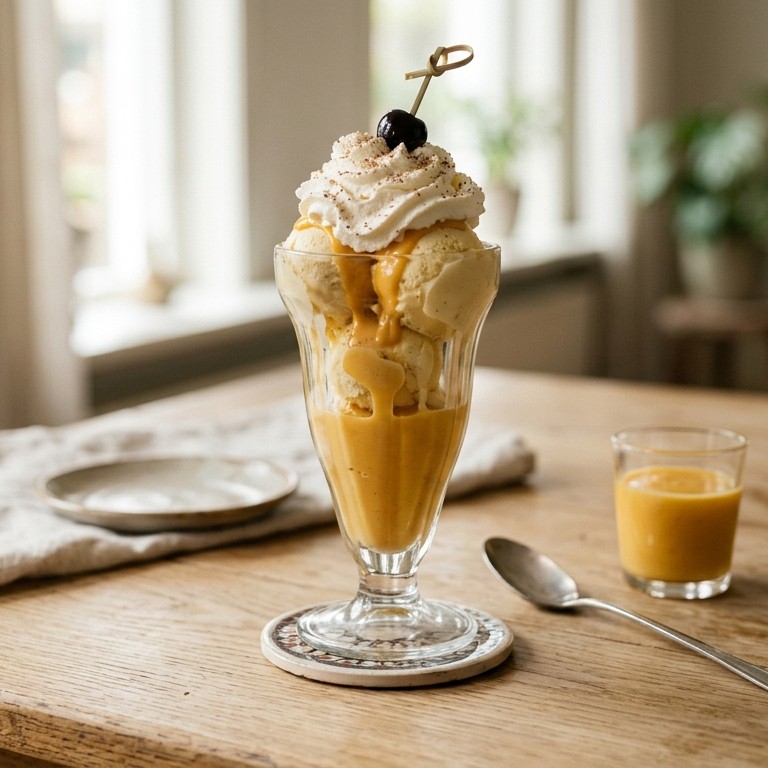 Advocaat ijs met slagroom recept