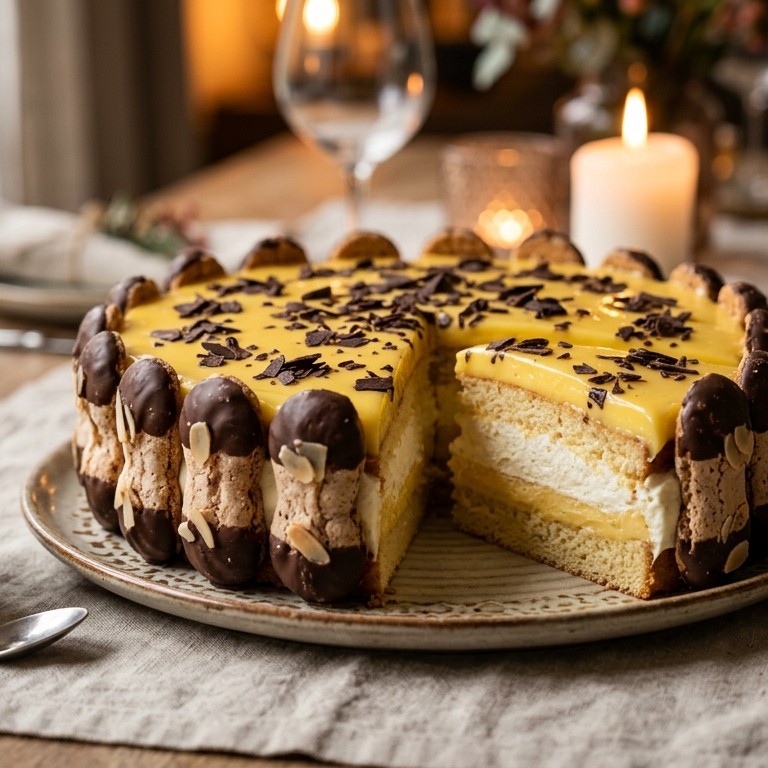 Advocaattaart met bokkepootjes recept