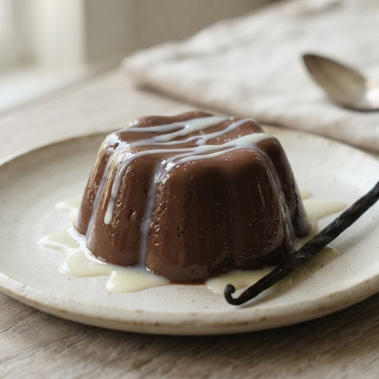 Agar coklat (Chocolade pudding) recept