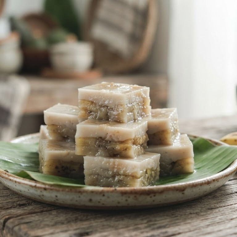 Agar Pisang ( bananengelei) recept