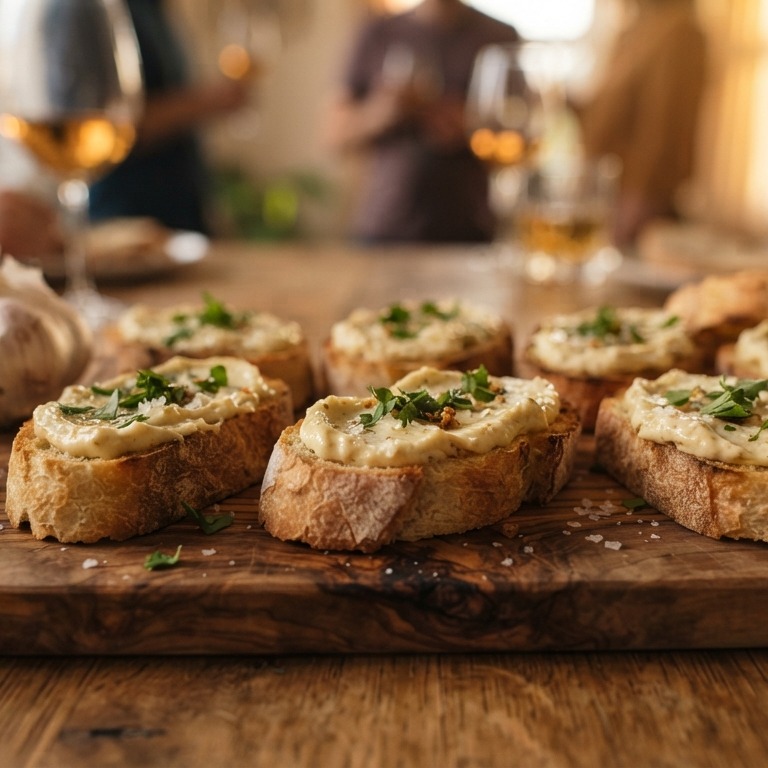 Aioli op stokbrood op z'n Spaans recept