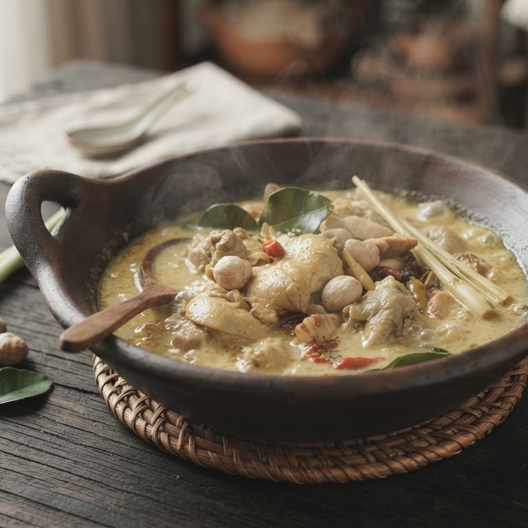 Ajam besengeh tegal (gekruide kip) recept